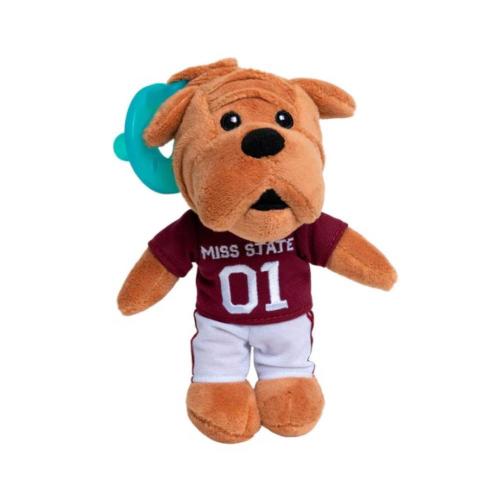 Bulldogs | Mississippi State Gamezies Plush Mascot Pacifier Holder | Alumni Hall