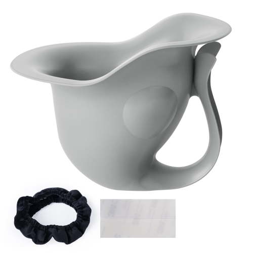 Rezlli Newborn Infant Toilet Training Potty;for Diaper Free Baby Elimination Communication, Gray