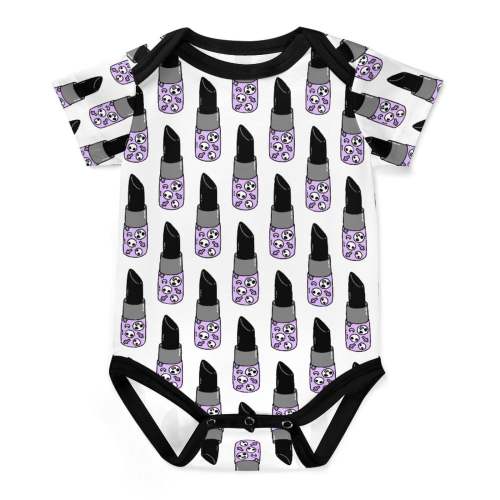 Goth Lipstick Onesie (Babies/Toddlers) - PRE ORDER – Witching Hour Baby