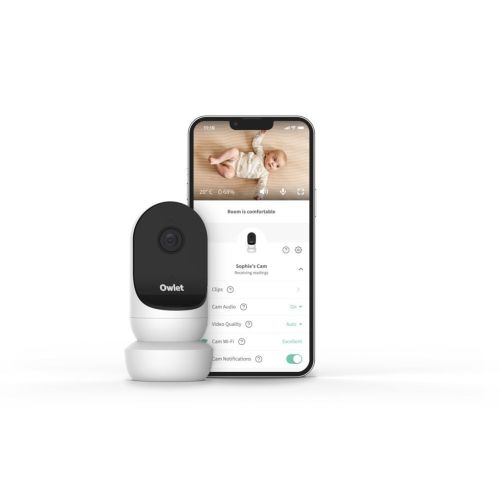 Owlet Cam Video Monitor White