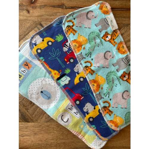 Cloth Diaper Inserts, Diaper Doublers, Gender Neutral Baby, 12 Pack, Baby Shower Gift, Diaper Liners, Cloth Diaper Liners, Overnight Liners