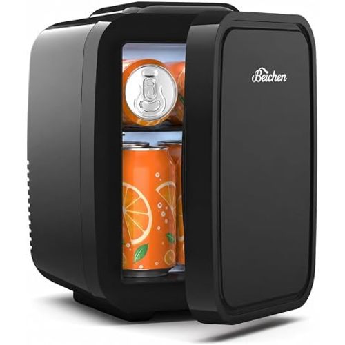 BEICHEN Mini Fridge 4 Liter Portable Compact Refrigerator
