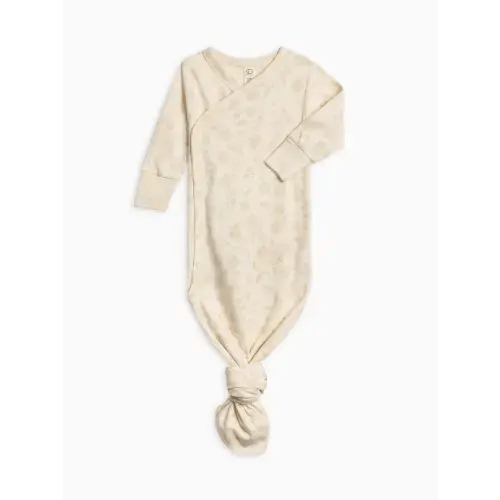 Indy Kimono Gown - Aria Floral / Beige