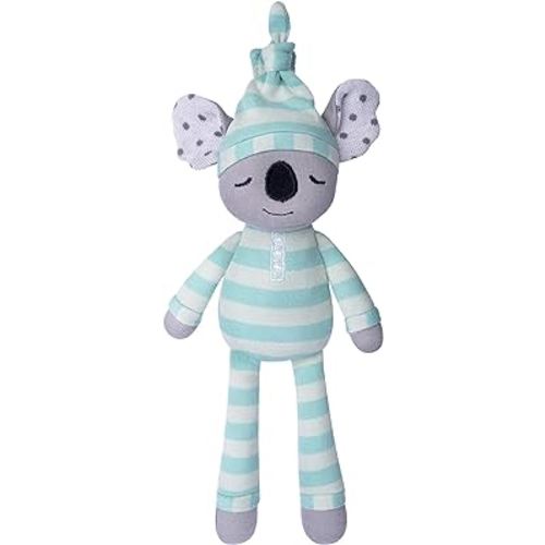 Apple Park Organic Farm Buddies - Kozy Koala Pacifier Buddy - Baby Toy for Newborns and Infants - Hypoallergenic, 100% Organic Cotton