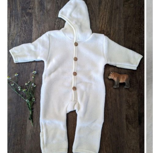 Cosilana - Organic Wool and Organic Cotton - Newborn Baby Bunting – Nature's Wild Child