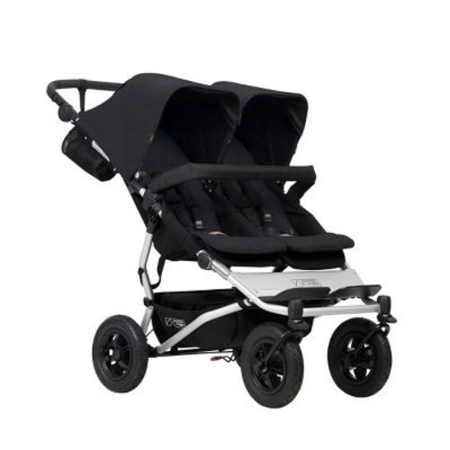 Mountain Buggy Duet V3 Double Stroller in Black