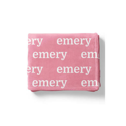 Personalized Color Blanket | Plush Pastels