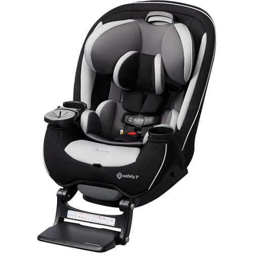 Safety 1st Grow and Go Extend ‘n Ride LX All-in-One Convertible Car Seat, Black Pepper