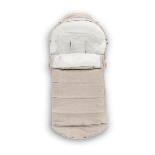 UPPAbaby CozyGanoosh 2-in-1 Seasonal Footmuff - Easily Attaches to UPPAbaby Strollers and RumbleSeat – Versatile, Ultra-Plush Zip-Out Liner for Cold Weather - Declan (Oat Mélange)