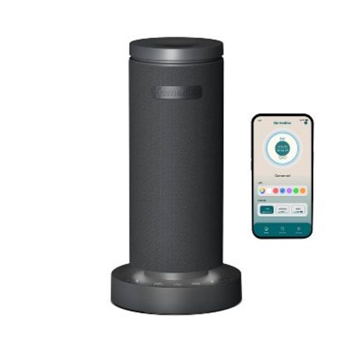 HoMedics 15ml Rechargeable Serene Scent Fabric Waterless Diffuser Charcoal