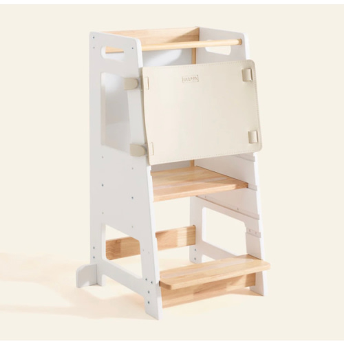 HARPPA Nordo | Safe & Stable Montessori Toddler Kitchen Wooden Tower - Perfect for Cooking & Learning, Counter Helper, Kitchen Tower, Gift for 2 Year Old