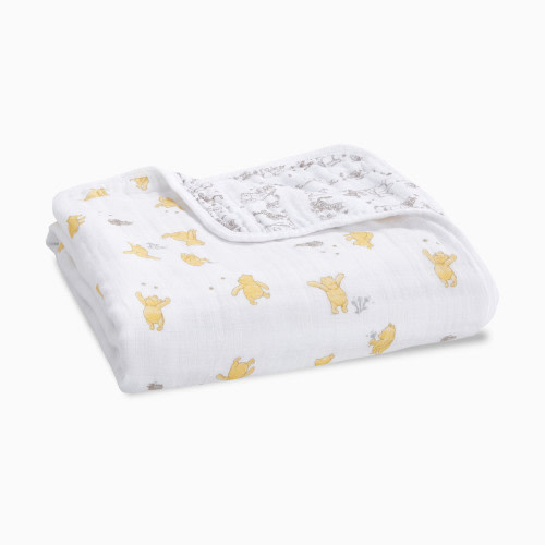 Disney Essentials Cotton Muslin Dream Blanket - Winnie + Friends