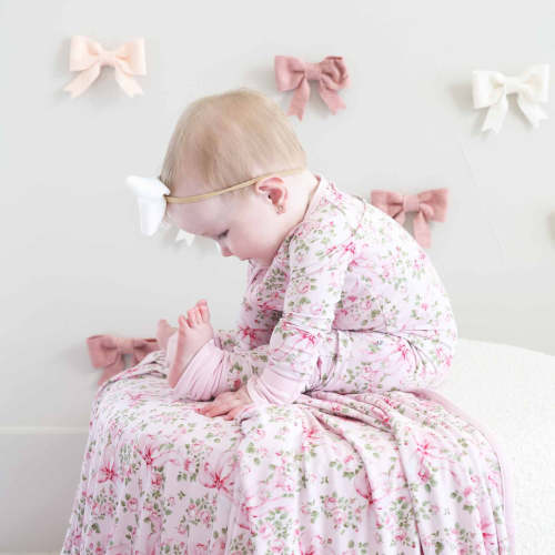 Bows in Bloom Convertible Zip Romper