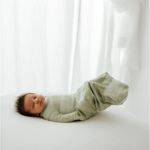 Bamboo Blend Mint Swaddle Sleep Sack – Swaddelini
