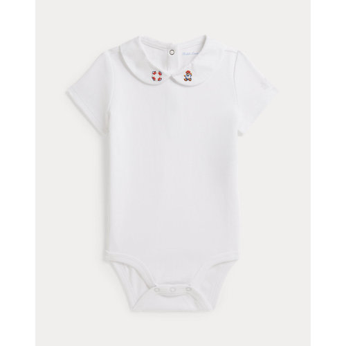 Polo Bear Cotton Interlock Bodysuit