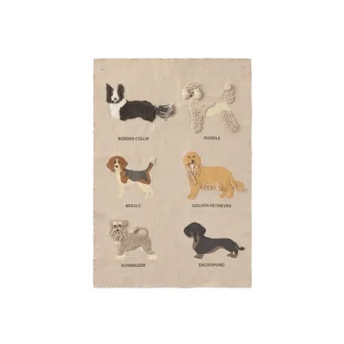 WALL HANGERS DOGS