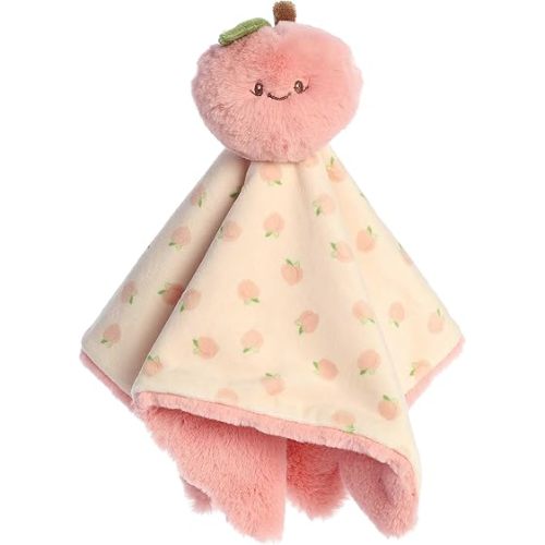 Ebba™ Adorable Precious Produce™ Peach Luvster™ Baby Stuffed Animal - Bright & Colorful Design - Security and Sleep Aid - Pink 13 Inches