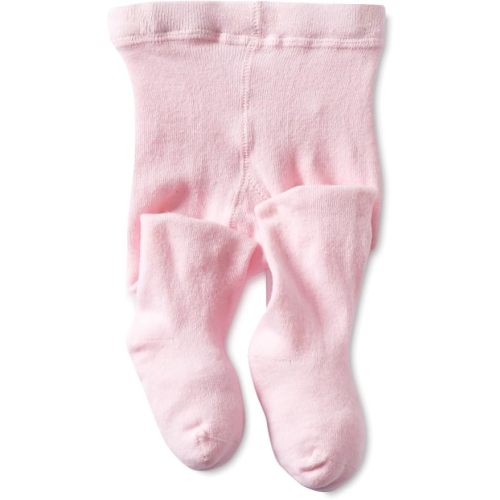 Jefferies Socks Baby-girls Infant Seamless Organic Cotton Tights