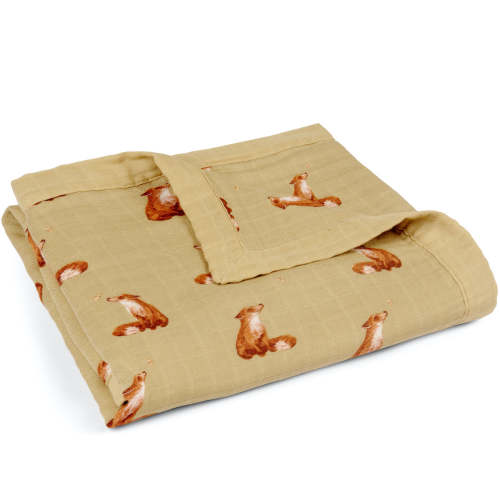 Gold Fox Big Lovey Three-Layer Muslin Blanket