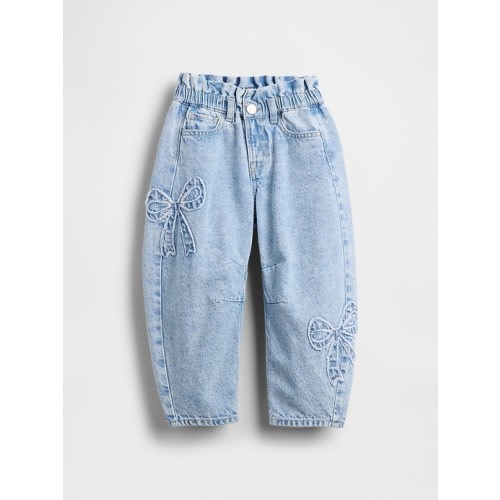 Baby & Toddler Bow Horseshoe Jeans