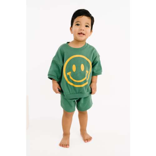 Pine Short Sleeve Smiley Set