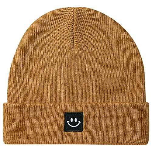 Paladoo Baby Beanie Knit Ski Hat with Cute Face for Girls Boys 0-7 Years