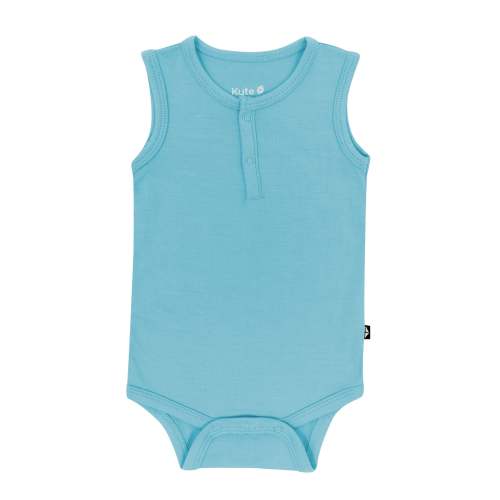 Sleeveless Bodysuit in Makai