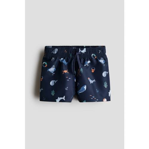 PATTERNED SWIM SHORTS