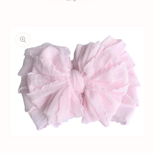 Perfect Pink Ruffle Headband – Ella Marina Baby