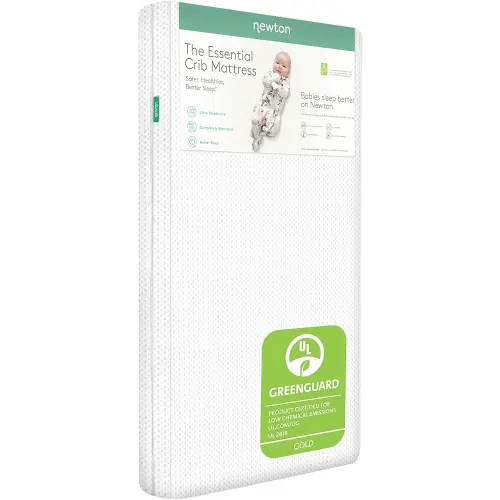 Newton Baby Essential Crib Mattress – Breathable, Washable Infant & Toddler Mattress with Firm Support, All-Stages, Infant to Toddler, GREENGUARD Gold Certified - White
