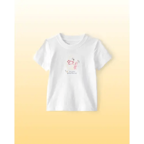 Baby Disney© Winnie the Pooh Embroidered Graphic Tee - White - OshKosh B'gosh | Carter's
