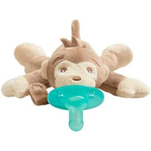 Philips Avent Soothie Snuggle Pacifier Holder with Detachable Pacifier, 0m+