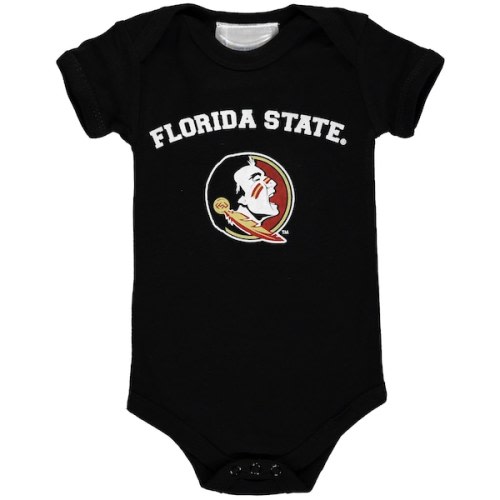 Infant Black Florida State Seminoles Arch & Logo Bodysuit