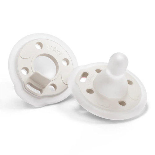 mōmi babypace pacifier 2-set - pearl