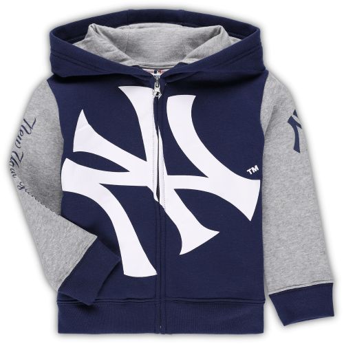 Infant New York Yankees Navy Poster Board Full-Zip Hoodie