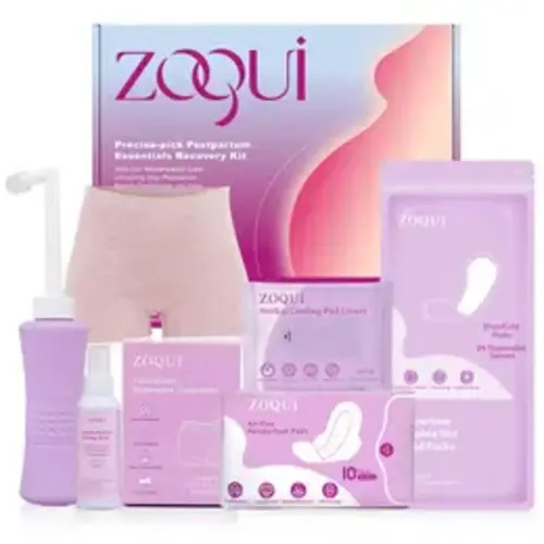 Postpartum Recovery Essentials Delivery Kit, Peri Bottle, Disposable Underwear, Ice Maxi Pads, Pad Liners, Perineal Foam, Postpartum Pads - TikTok Shop