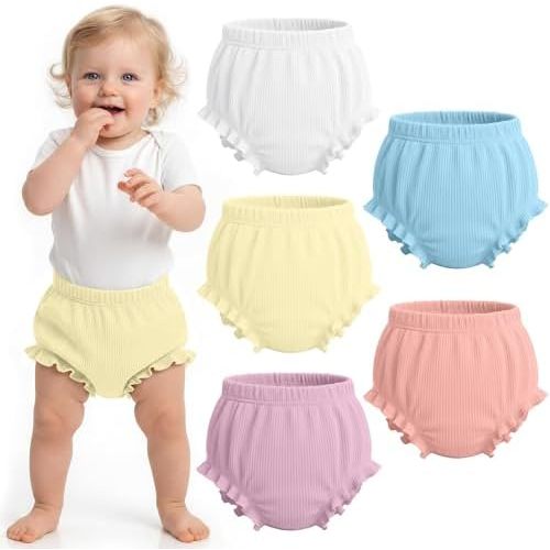 5 Pack Baby Girls Bloomers