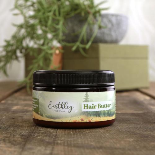 Hair Butter - To nourish and style dry or curly hair | Natural Wellness | Earthley | Earthley Wellness