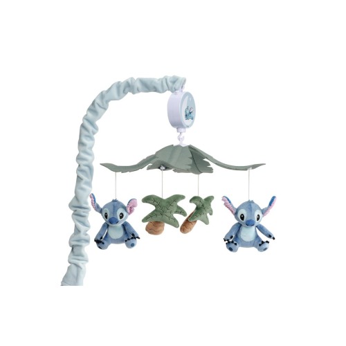 Disney Stitch Musical Baby Crib Mobile Soother Toy