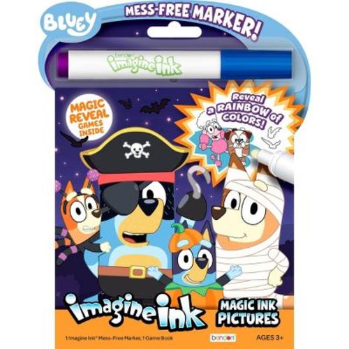 Bluey Halloween Imagine Ink Book