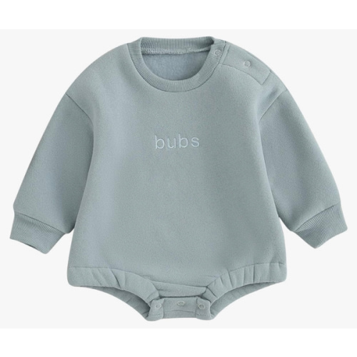 VISGOGO Newborn Infant Baby Boy Girls Oversized Romper Little Dude Sweater Onesie Coming Home Outfit Neutral Clothes