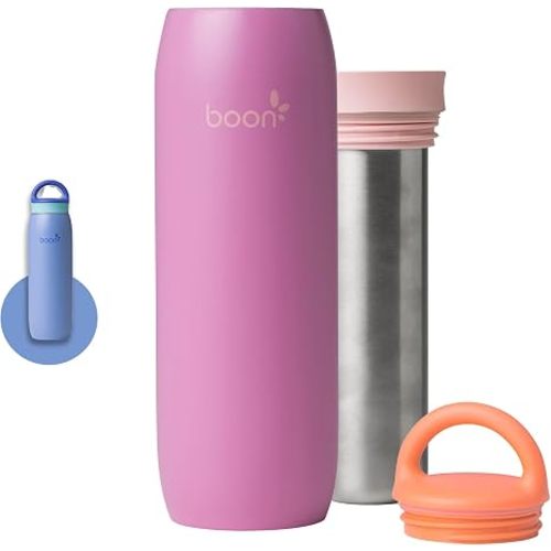 Boon Frosh Breast Milk Chiller and Storage Container - Purple - 10 Oz