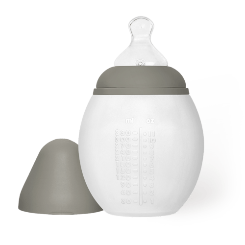 Anti-colic baby bottle 11 oz | Khaki 3m+