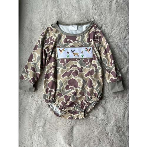 Ducks & Elk Camo Onesie - Preorder