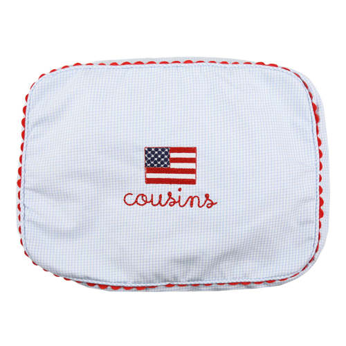 The Bella Bean | Floral Catch-all Zip-Pouch