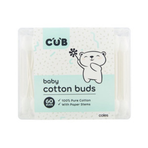 CUB Baby Cotton Buds | 60 pack