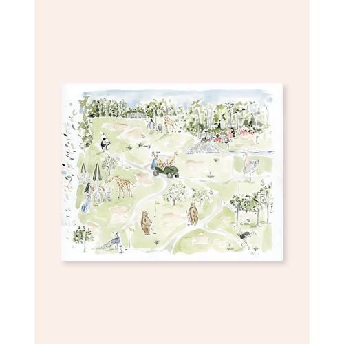 Masters Course Print – Riley Sheehey SIZE: 16x20