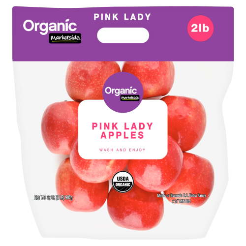 Marketside Pink Lady Apples 2 lb Fresh and Crunchy Sweet Tart Fruit