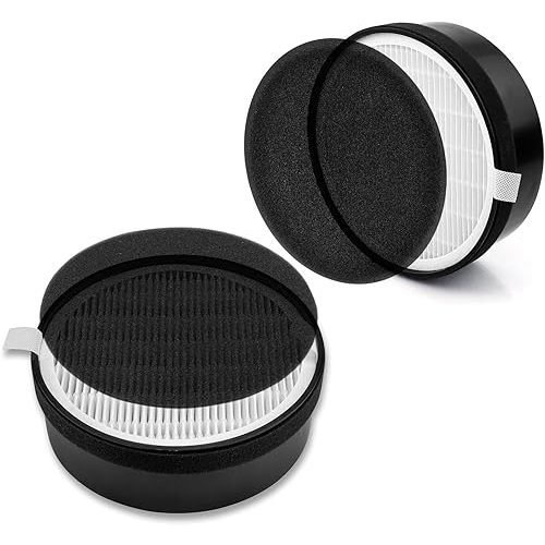LV-H132 Replacement Filter for LEVOIT Air Purifier Replacement Filter LV-H132-RF, Funmit 3-in-1 Filter Replacement, 2 Pack
