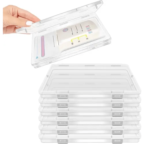 6 Pack Clear Freezer Breast Milk Storage Organizer Flat Breast Milk Freezer Storage Organizer Breastmilk Freezer Tray Breast Milk Freezer Organizer